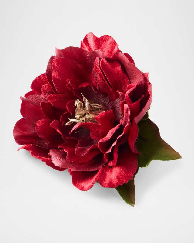 Velvet Peony Napkin Ring